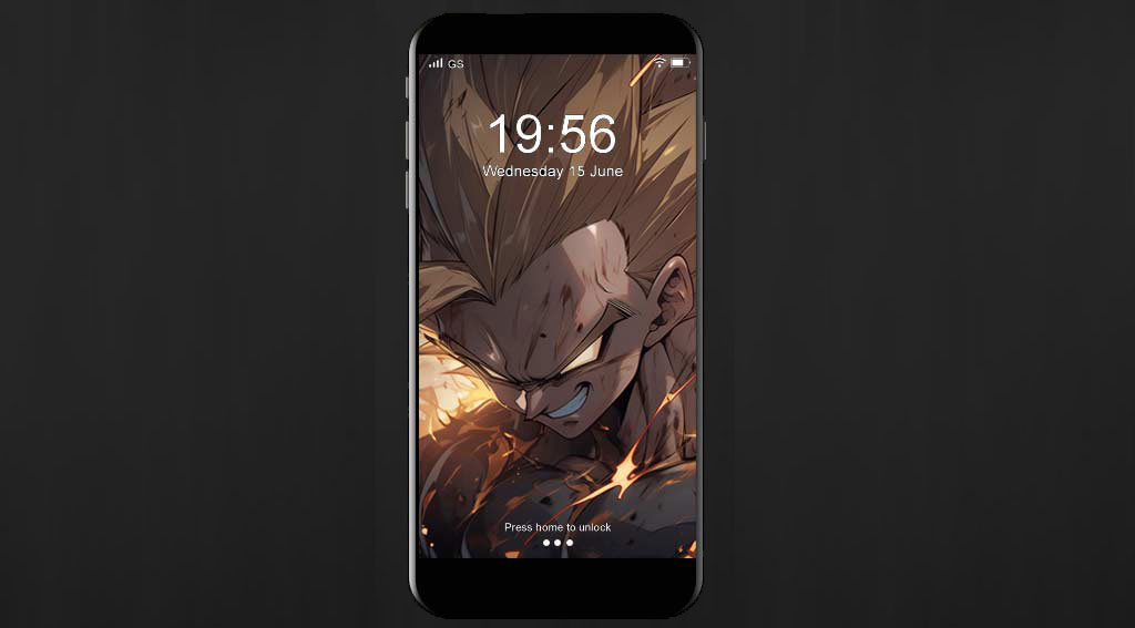 Fond d'écran Vegeta Super Saiyan en feu 4K | Dragon Ball Z Arrière-plan Ultra HD Téléchargement gratuit PC & Téléphone portable