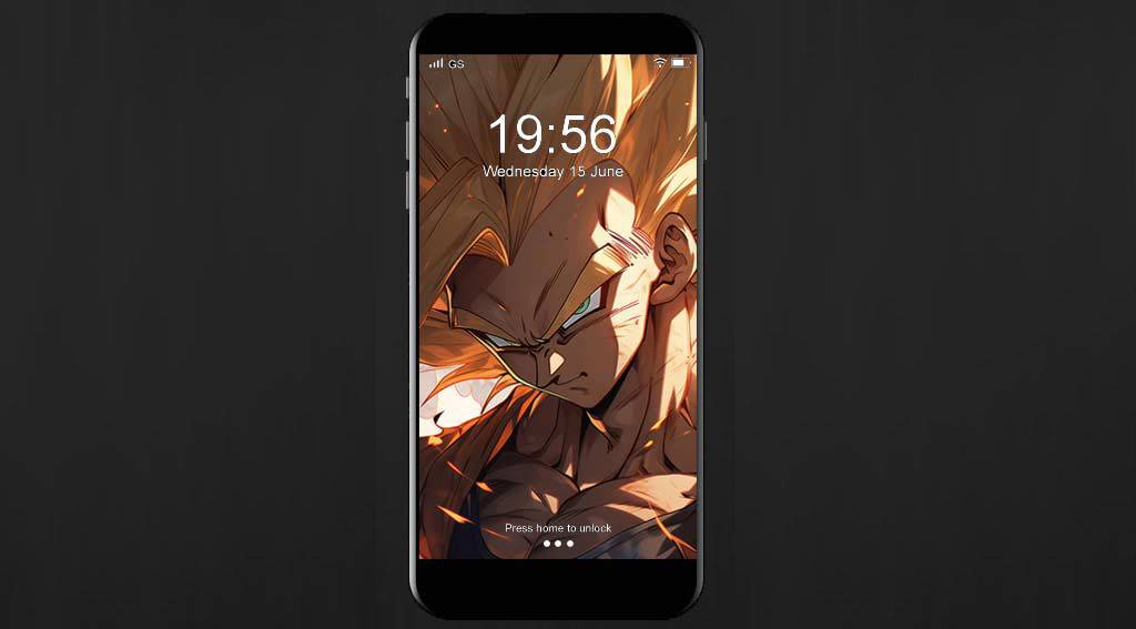 Fond d'écran Goku Super Saiyan 3 en gros plan 4K | Dragon Ball Z Arrière-plan Ultra HD Téléchargement gratuit PC & Téléphone portable