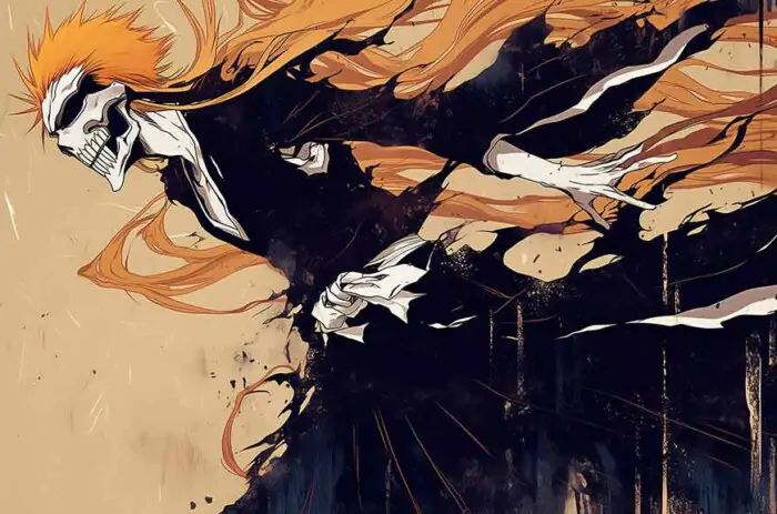 Kurosaki Ichigo Hollow Bleach Anime Fond d'écran 4K HD