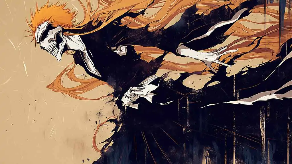 Kurosaki Ichigo Hollow Bleach Anime Fond d'écran 4K HD