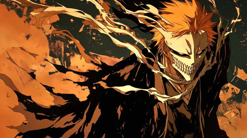 Bleach Anime Kurosaki Ichigo Hollow Fond d'écran 4K HD gratuit mobile