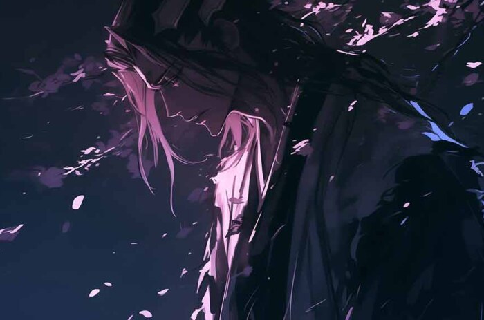 Fond d'écran Bleach 4K HD de Byakuya Kuchiki, gratuit pour PC et mobile