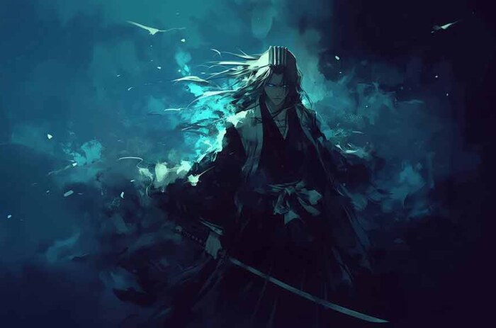 Fond d'écran Byakuya Kuchiki Bleach 4k Ultra HD, en JPG haute résolution pour ordinateur de bureau et mobile à télécharger gratuitement.