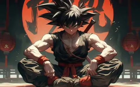 Goku form Dragon Ball wallpaper 4k ultra HD background free for Pc & mobile phone