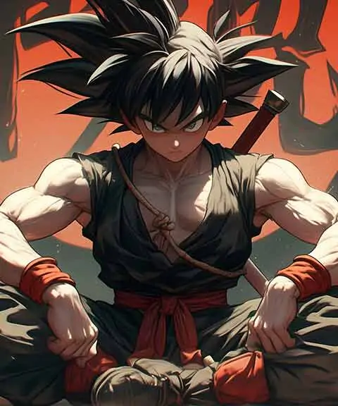 Fond d'écran Goku Dragon Ball 4K Ultra HD gratuit pour PC et téléphone portable