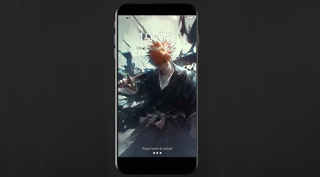 Fond d'écran 4K de Kurosaki Ichigo de l'anime Bleach, sous la forme Soul Reaper tenant son épée téléchargement gratuit pour PC et mobile