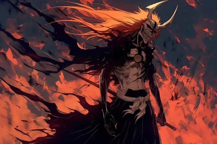 Bleach Anime Kurosaki Ichigo Hollow Vasto Lorde 4K Wallpaper - Free Download ultra HD for Pc & mobile