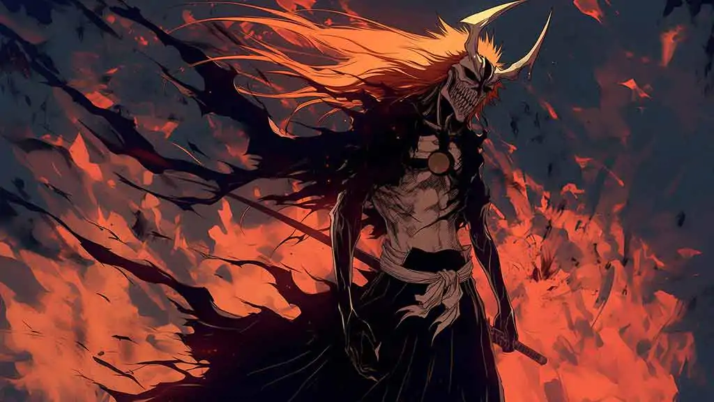 Bleach Anime Kurosaki Ichigo Hollow Vasto Lorde 4K Wallpaper - Free Download ultra HD for Pc & mobile