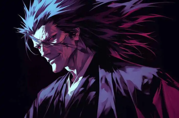 Zaraki Kenpachi 4K wallpaper full power - free Bleach anime ultra HD background for desktop and mobile