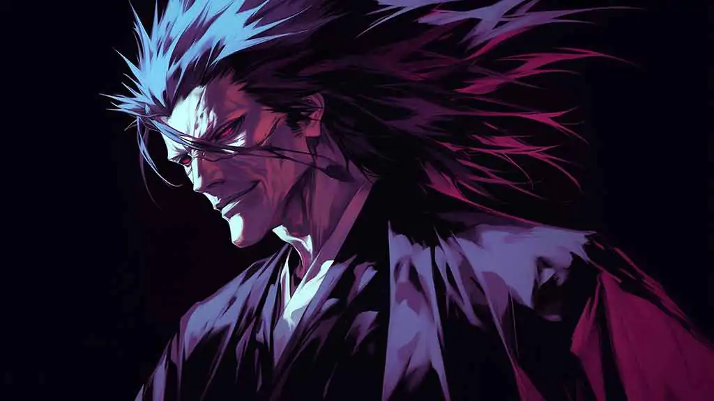 Zaraki Kenpachi 4K wallpaper full power - free Bleach anime ultra HD background for desktop and mobile