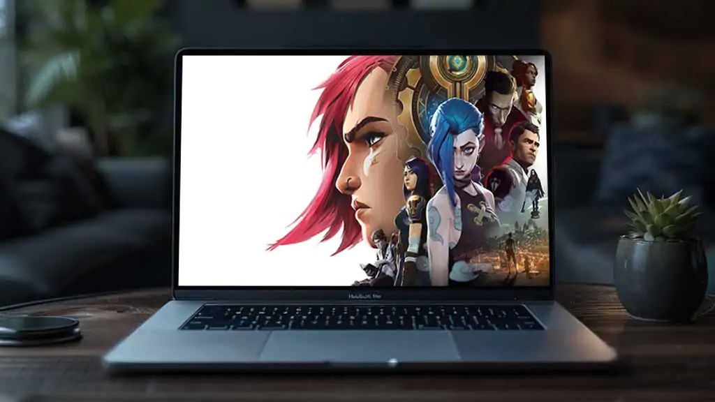 Arcane Netflix wallpaper 4K Ultra HD free download characters Vi Jinx animated series League of Legends desktop laptop background