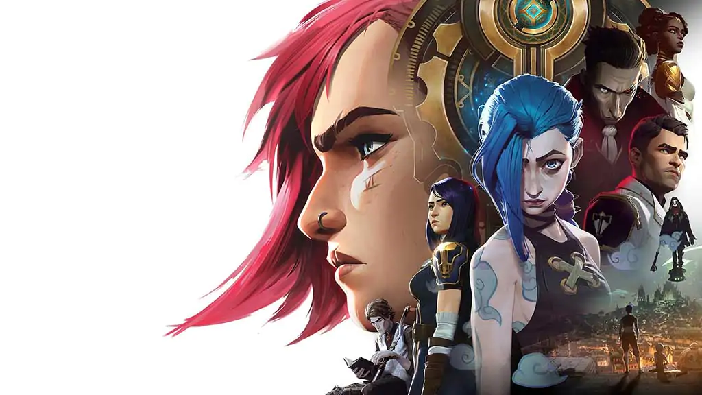 Arcane Netflix wallpaper 4K Ultra HD free download characters Vi Jinx animated series League of Legends desktop laptop background