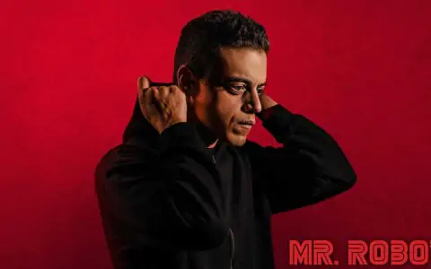 Mr Robot wallpaper 4K Ultra HD free download desktop laptop background red black hoodie character series