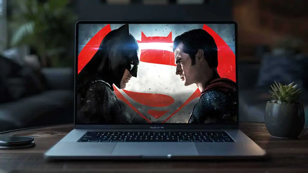 Batman V Superman Dawn of Justice 4K wallpaper showing Dark Knight vs Man of Steel superhero face-off HD background