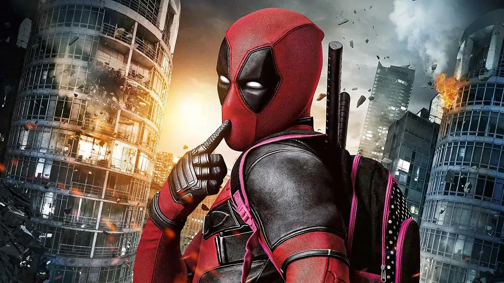 Deadpool movie wallpaper 4K Ultra HD free download superhero action scene desktop background