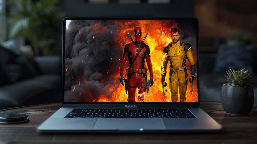 Deadpool Wolverine Fire Wallpaper 4K Ultra HD Free Download for desktop and laptop