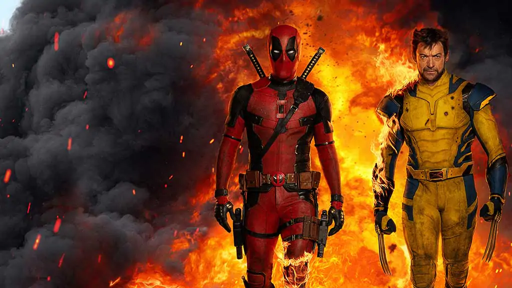 Deadpool Wolverine Fire Wallpaper 4K Ultra HD Free Download for desktop and laptop