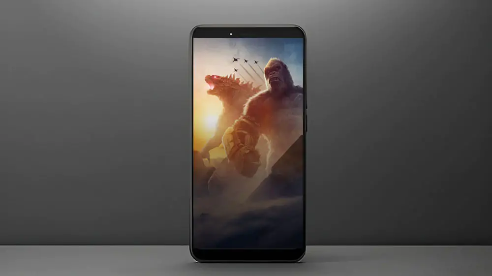 Godzilla x Kong Poster Movie Wallpaper 4k Ultra HD Free Download for mobile phone and iphone