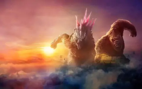 Godzilla x Kong The New Empire Movie Wallpaper 4k Ultra HD Free Download for desktop and laptop
