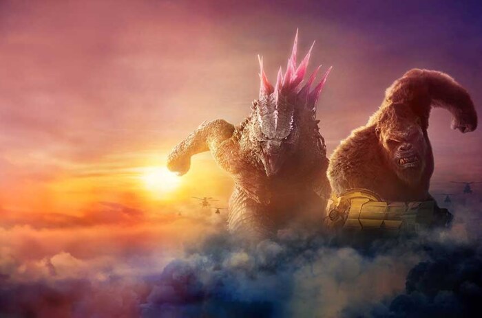 Godzilla x Kong The New Empire Movie Wallpaper 4k Ultra HD Free Download for desktop and laptop