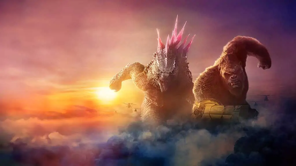 Godzilla x Kong The New Empire Movie Wallpaper 4k Ultra HD Free Download for desktop and laptop