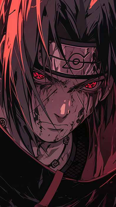Fond d'écran Itachi Uchiha 4K | Arrière-plan Ultra HD Gratuit à Télécharger pour Mobile