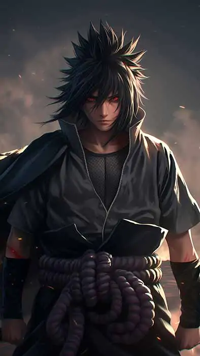 Sasuke Uchiha Wallpaper 4K Ultra HD Naruto anime Background for Mobile phone and iphone free download