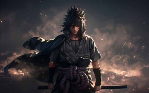 Sasuke Uchiha Wallpaper 4K Ultra HD Naruto anime Background for PC & Mobile free download
