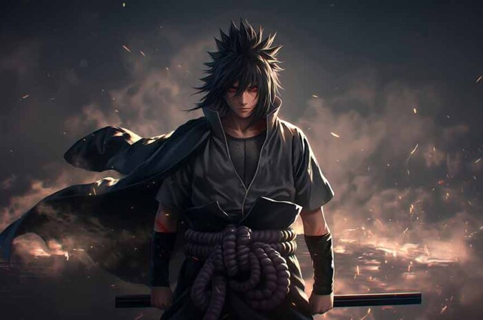 Sasuke Uchiha Wallpaper 4K Ultra HD Naruto anime Background for PC & Mobile free download