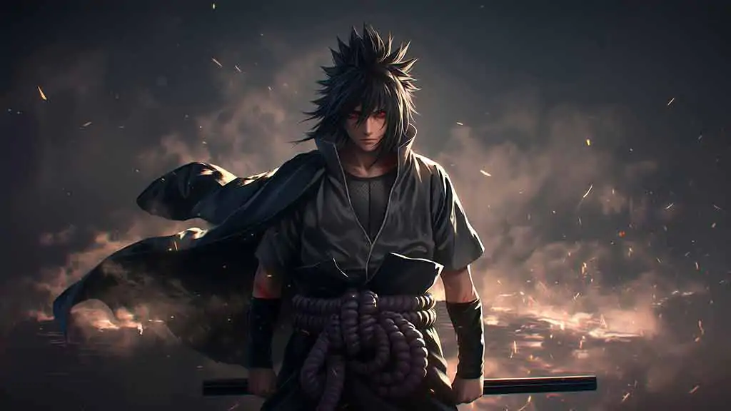 Sasuke Uchiha Wallpaper 4K Ultra HD Naruto anime Background for PC & Mobile free download