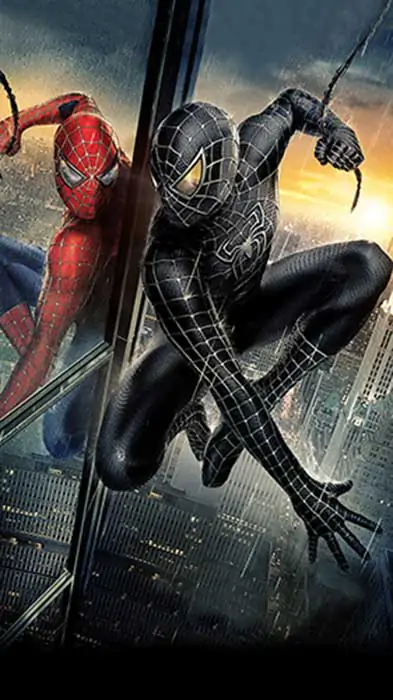 Spider-Man black and red suit wallpaper 4K Ultra HD background for desktop & mobile free download