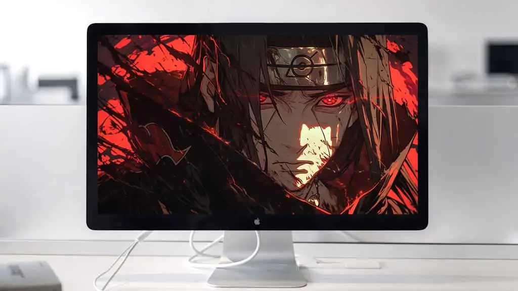 Itachi Mangekyou Sharingan Wallpaper 4K Amazing Uchiha HD Background Free Download for PC desktop and laptop