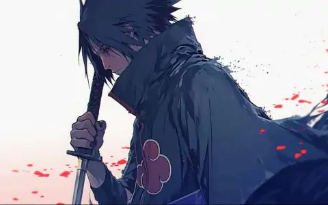 Itachi Uchiha Akatsuki wallpaper 4K Ultra HD free download desktop mobile sword background Naruto anime