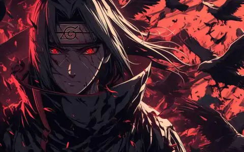 Itachi Uchiha crows Wallpaper 4K Ultra HD Naruto Anime Background Free Download for PC & Mobile