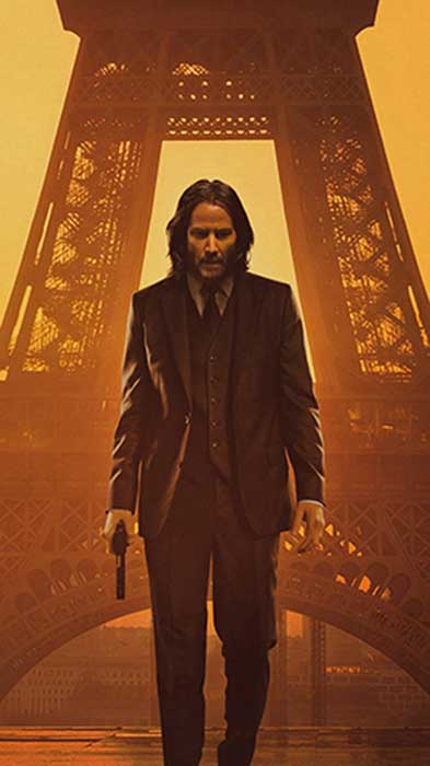 Keanu Reeves John Wick Movie Poster Wallpaper 4k Ultra HD Free Download for mobile phone and iphone