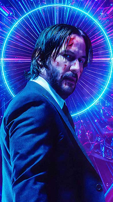 Keanu Reeves John Wick Poster Movie Wallpaper 4k Ultra HD Free Download for mobile phone and iphone