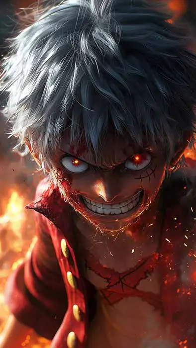 Luffy Gear 5 Wallpaper 4k One Piece Ultra HD Free Download for mobile phone and iphone