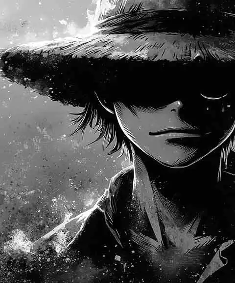 Fond d'écran 4K de Monkey D. Luffy | One Piece HD Fond Sombre Gratuit PC & Mobile