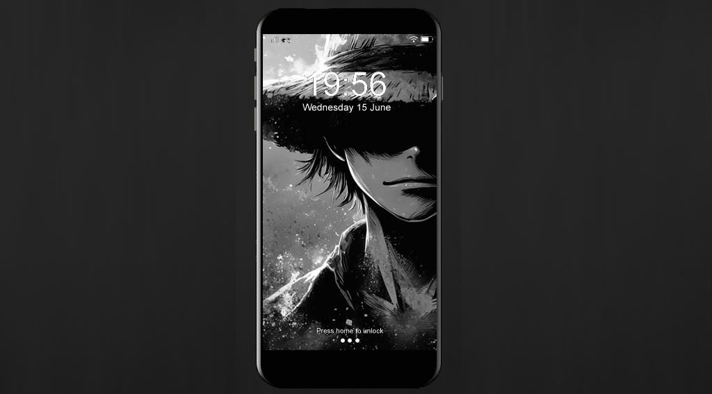 Fond d'écran 4K de Monkey D. Luffy | One Piece HD Fond Sombre Gratuit PC & Mobile