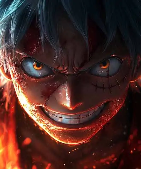 Monkey D. Luffy Gear 5 wallpaper 4K One Piece Anime background for Desktop and mobile Free Download
