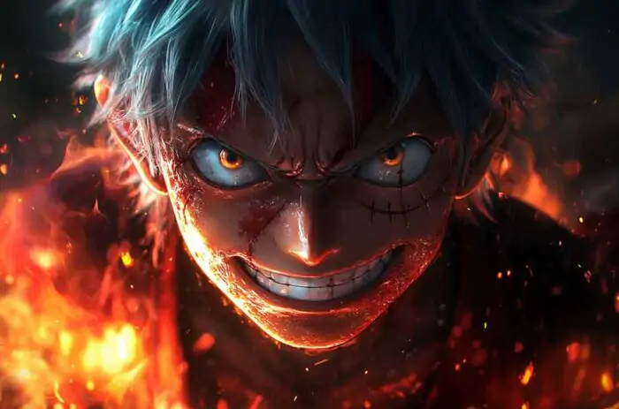 Monkey D. Luffy Gear 5 wallpaper 4K One Piece Anime background for Desktop and mobile Free Download