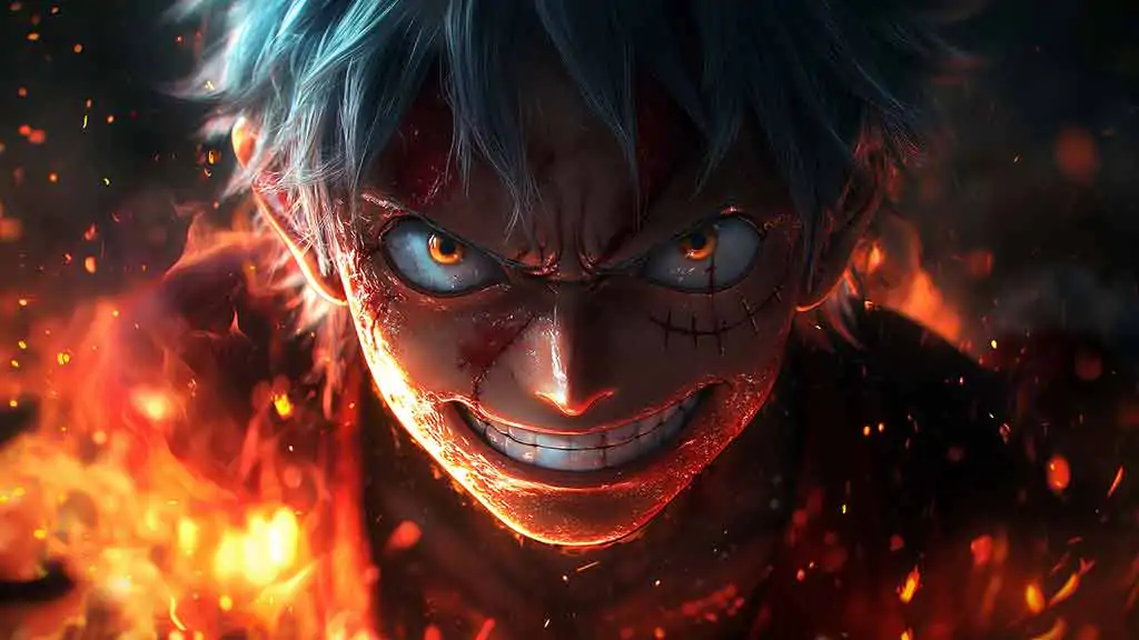 Monkey D. Luffy Gear 5 wallpaper 4K One Piece Anime background for Desktop and mobile Free Download