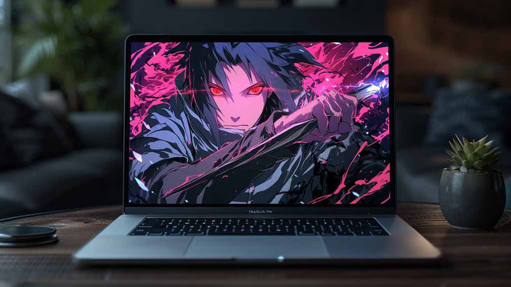 Sasuke Uchiha Wallpaper 4K Ultra HD Naruto Anime Artwork for Desktop Free Download