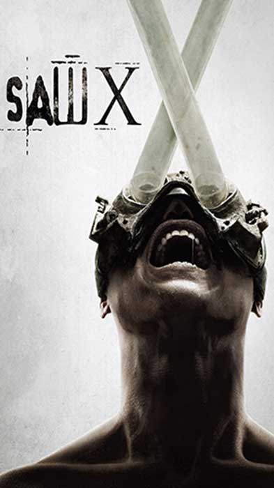 Saw X Movie Poster Wallpaper 4K Ultra HD Free Download for mobile phone and iphone