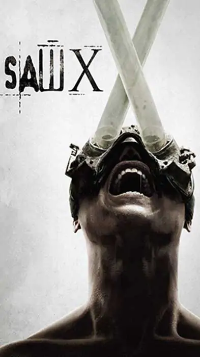 Saw X Movie Poster Wallpaper 4K Ultra HD Free Download for mobile phone and iphone