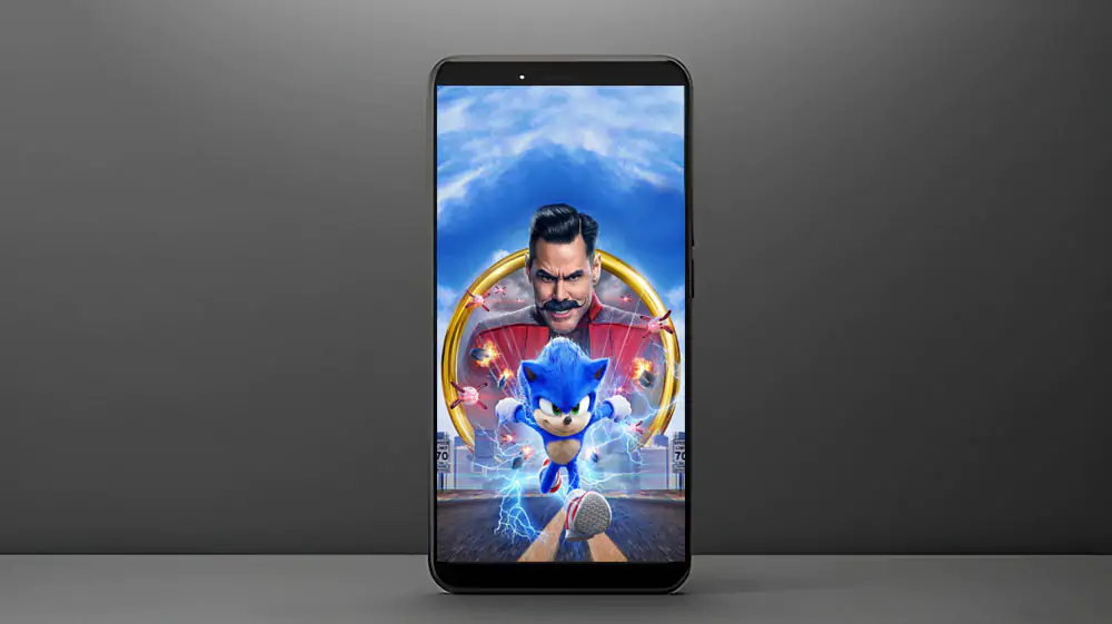 Sonic the Hedgehog movie poster Wallpaper 4k Ultra HD Free Download for mobile phone and iphone