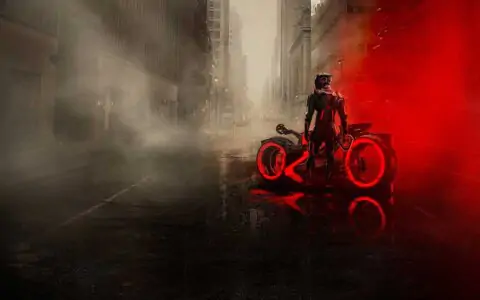 Tron Ares movie Poster wallpaper 4k Ultra HD Free Download for PC desktop and laptop