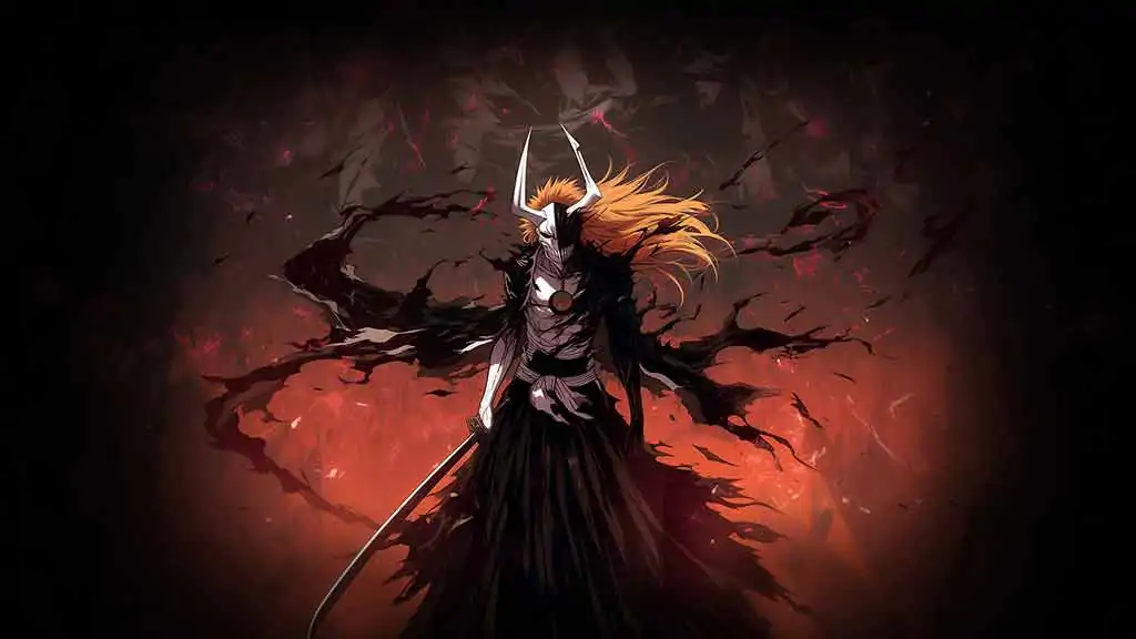 Vasto Lorde Kurosaki Ichigo Hollow 4K Wallpaper - Ultra HD Bleach Anime Free for PC & Mobile
