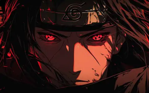 Itachi Mangekyou Sharingan Wallpaper 4K Naruto Anime Ultra HD Background for desktop and mobile free download