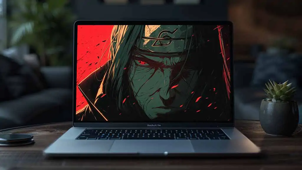 Itachi Dark Red Wallpaper 4K Naruto Anime HD Background Free download 511